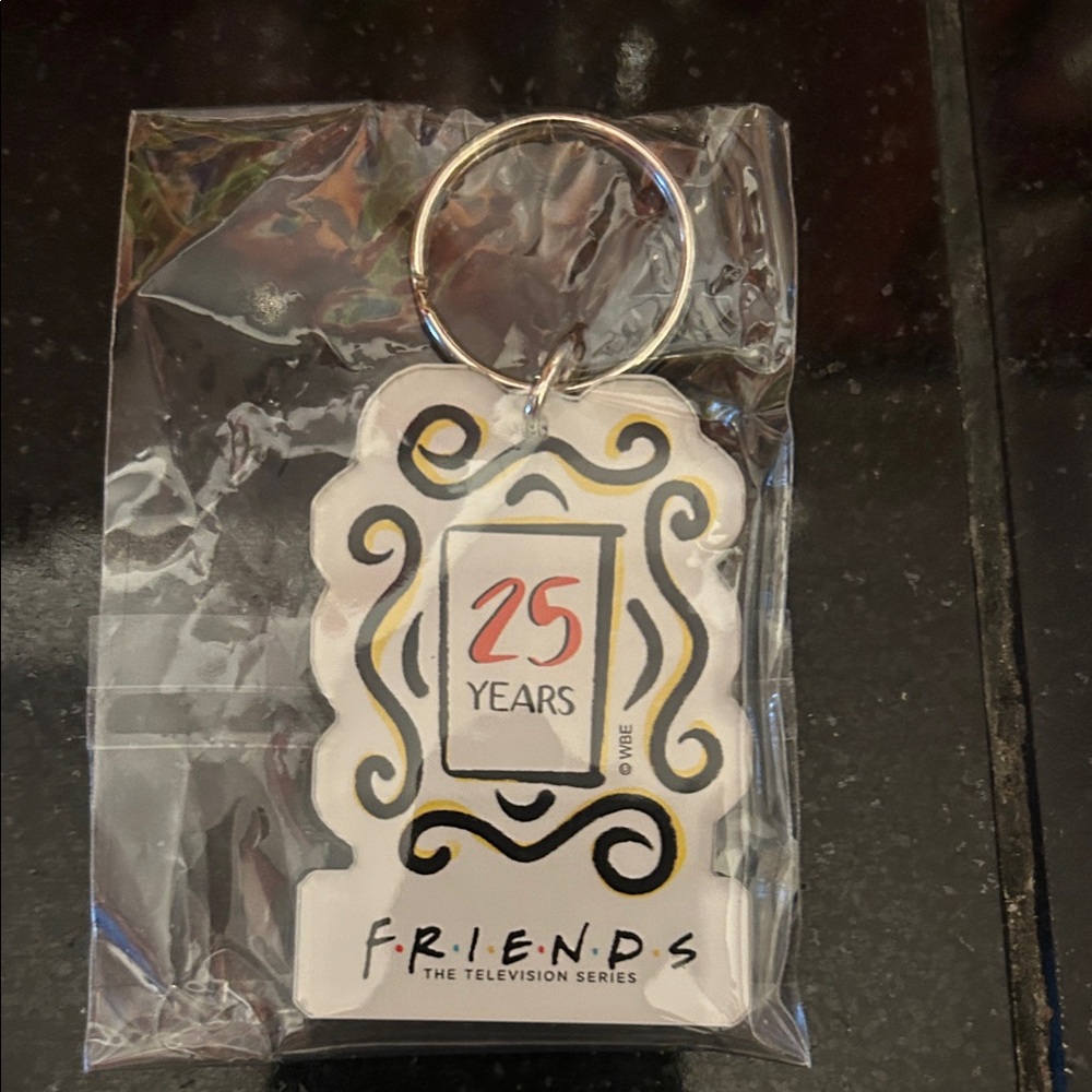 Friends 25 Years Keychain